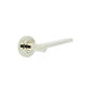 Burlington Fitzrovia Door Handles On Plain Rose by Burlington By Frelan