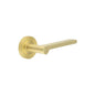 Burlington Fitzrovia Door Handles On Plain Rose by Burlington By Frelan