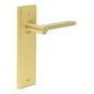 Burlington Fitzrovia Door Handle Latch Backplate by Burlington By Frelan