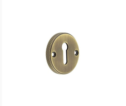 Burlington Westbourne Knurled Standard Keyway Escutcheon by Burlington By Frelan