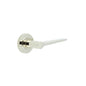 Burlington Knightsbridge Door Handles On Plain Rose by Burlington By Frelan