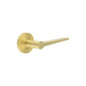 Burlington Knightsbridge Door Handles On Plain Rose by Burlington By Frelan
