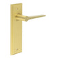 Burlington Knightbridge Door Handle Latch Backplate by Burlington By Frelan