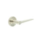 Burlington Knightsbridge Door Handles On Plain Rose by Burlington By Frelan