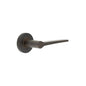 Burlington Knightsbridge Door Handles On Plain Rose by Burlington By Frelan