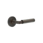 Burlington Westminster Door Handles On Plain Rose by Burlington By Frelan