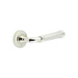 Burlington Highgate Door Handles On Chamfered Rose by Burlington By Frelan