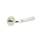 Burlington Highgate Door Handles On Knurled Rose by Burlington By Frelan