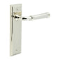 Burlington Highgate Door Handle Latch Backplate by Burlington By Frelan