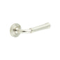 Burlington Highgate Door Handles On Chamfered Rose by Burlington By Frelan