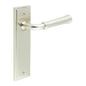 Burlington Highgate Door Handle Latch Backplate by Burlington By Frelan