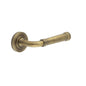 Burlington Highgate Door Handles On Reeded Rose by Burlington By Frelan