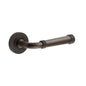 Burlington Highgate Door Handles On Plain Rose by Burlington By Frelan