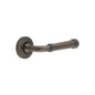 Burlington Highgate Door Handles On Chamfered Rose by Burlington By Frelan