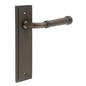 Burlington Highgate Door Handle Latch Backplate by Burlington By Frelan