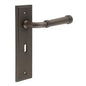 Burlington Highgate Door Handle Lock Backplate by Burlington By Frelan