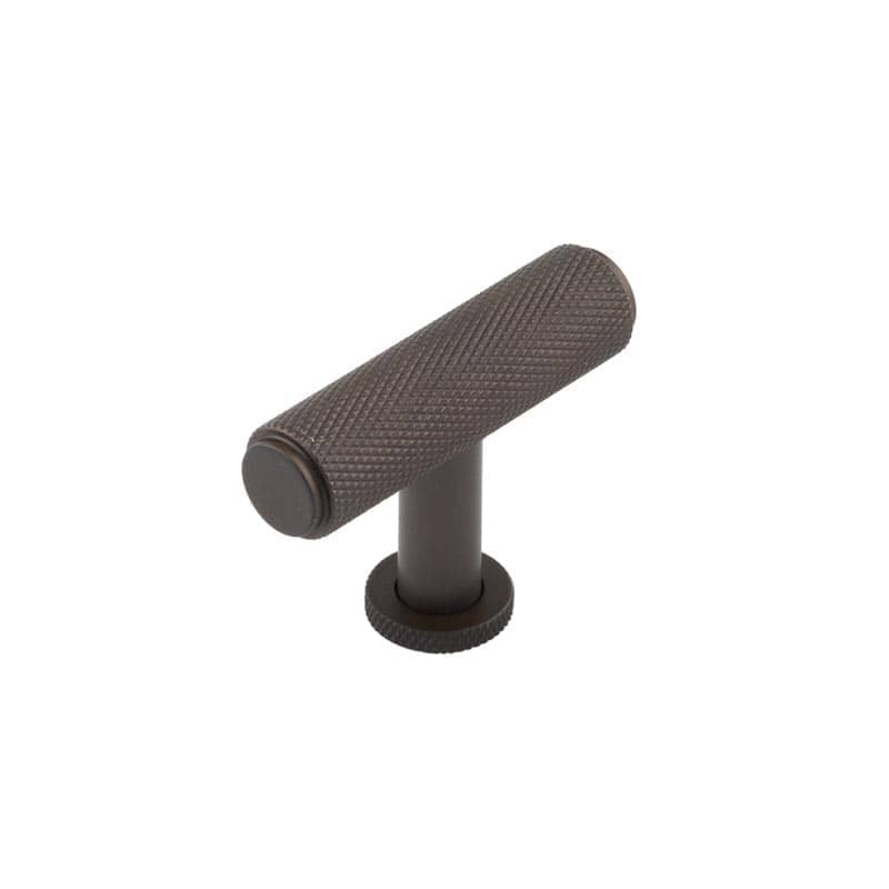 Burlington Piccadilly Knurled T Bar Cabinet Knobs by Burlington By Frelan