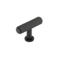Burlington Piccadilly Knurled T Bar Cabinet Knobs by Burlington By Frelan