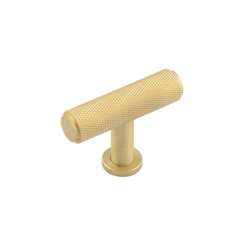 Burlington Piccadilly Knurled T Bar Cabinet Knobs by Burlington By Frelan