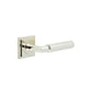 Burlington Piccadilly Door Handles On Square Stepped Rose by Burlington By Frelan
