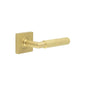 Burlington Piccadilly Door Handles On Square Plain Rose by Burlington By Frelan