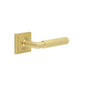 Burlington Piccadilly Door Handles On Square Stepped Rose by Burlington By Frelan