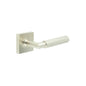 Burlington Piccadilly Door Handles On Square Plain Rose by Burlington By Frelan