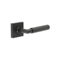 Burlington Piccadilly Door Handles On Square Plain Rose by Burlington By Frelan