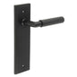 Burlington Piccadilly Door Handles Latch Backplate by Burlington By Frelan