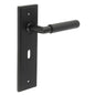 Burlington Piccadilly Door Handle Lock Backplate by Burlington By Frelan
