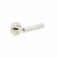 Burlington Richmond Door Handles On Chamfered Rose by Burlington By Frelan