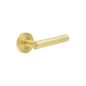 Burlington Richmond Door Handles On Plain Rose by Burlington By Frelan