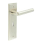 Burlington Richmond Door Handle Lock Backplate by Burlington By Frelan