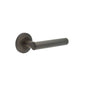 Burlington Richmond Door Handles On Chamfered Rose by Burlington By Frelan