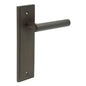 Burlington Richmond Door Handles Latch Backplate by Burlington By Frelan
