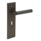 Burlington Richmond Door Handle Lock Backplate by Burlington By Frelan