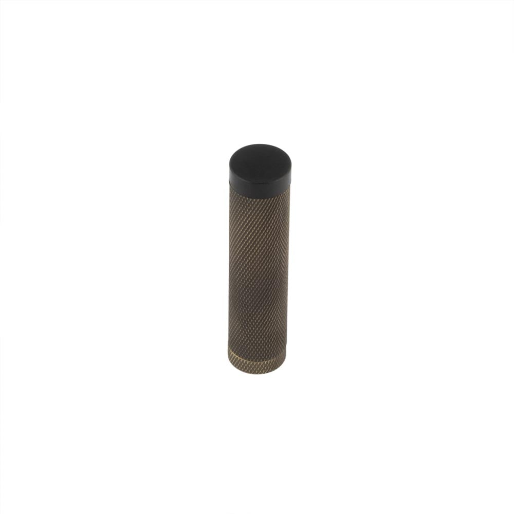 Burlington Knurled Wall Mounted Door Stops No Rose by Burlington By Frelan