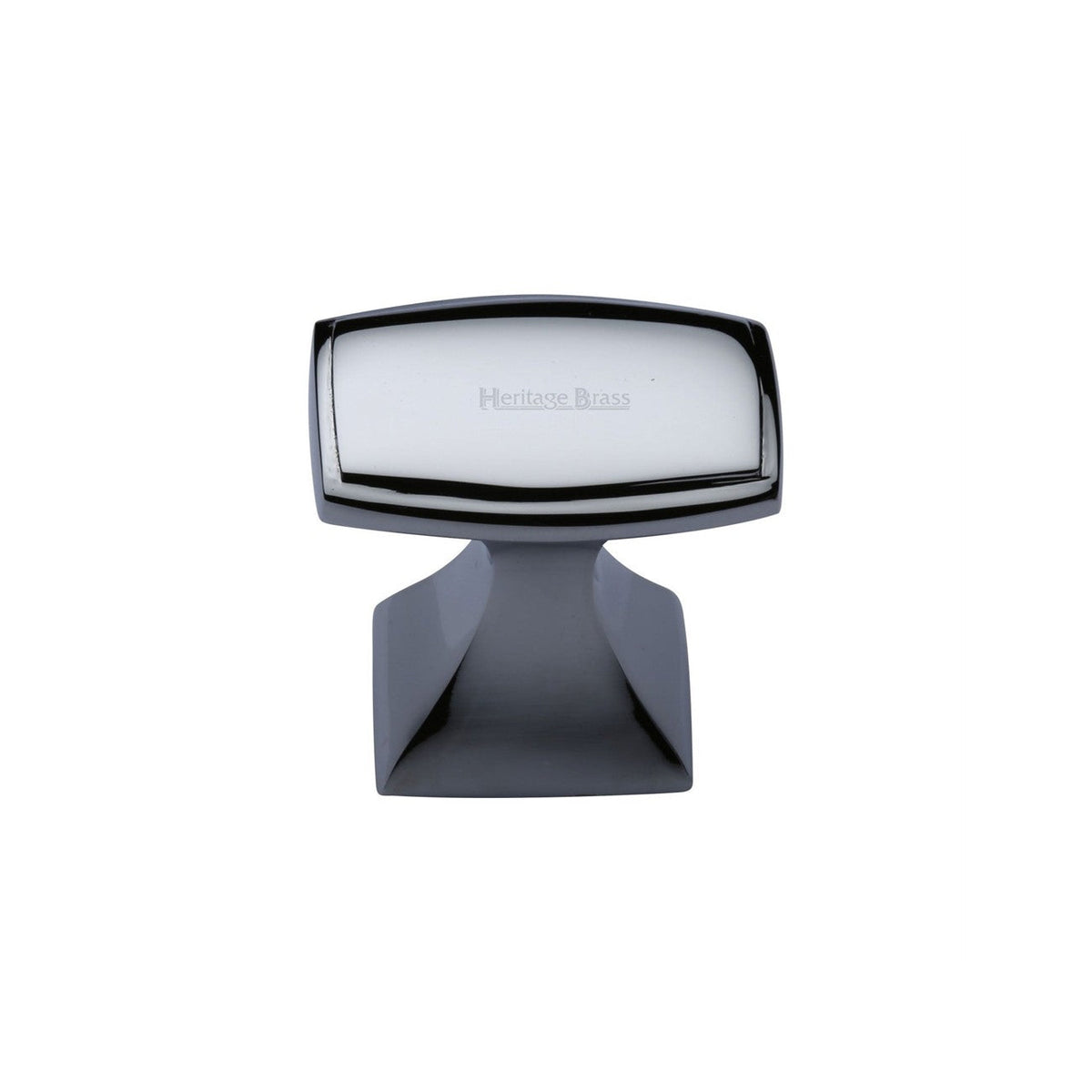 Deco Cabinet Knob by M Marcus - Heritage Brass
