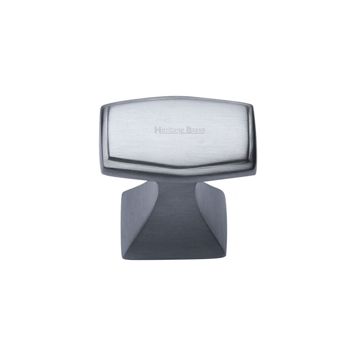 Deco Cabinet Knob by M Marcus - Heritage Brass