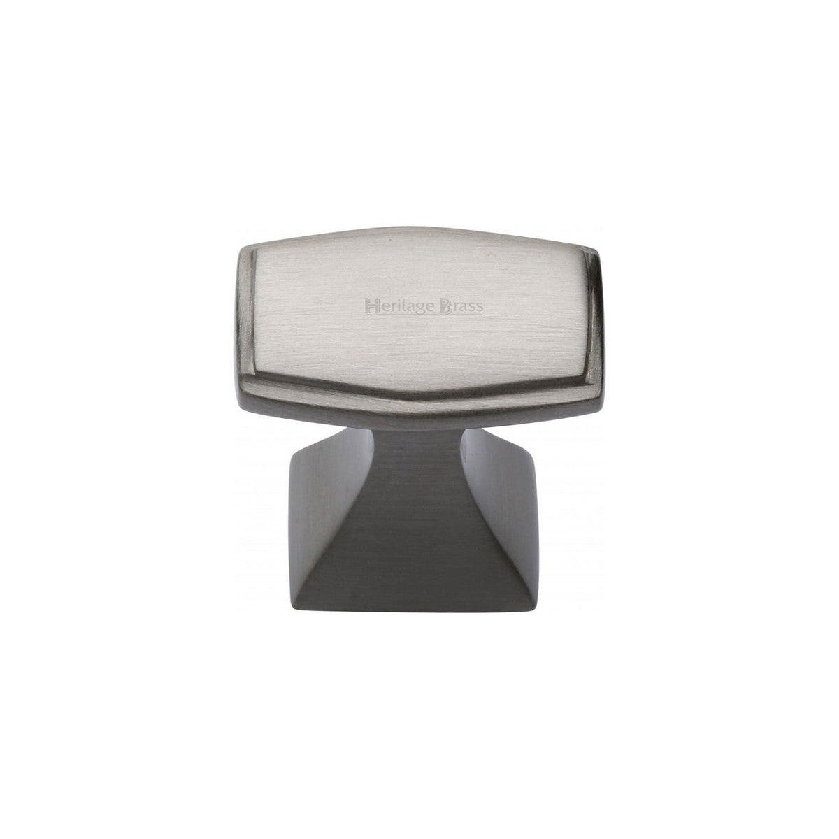 Deco Cabinet Knob by M Marcus - Heritage Brass