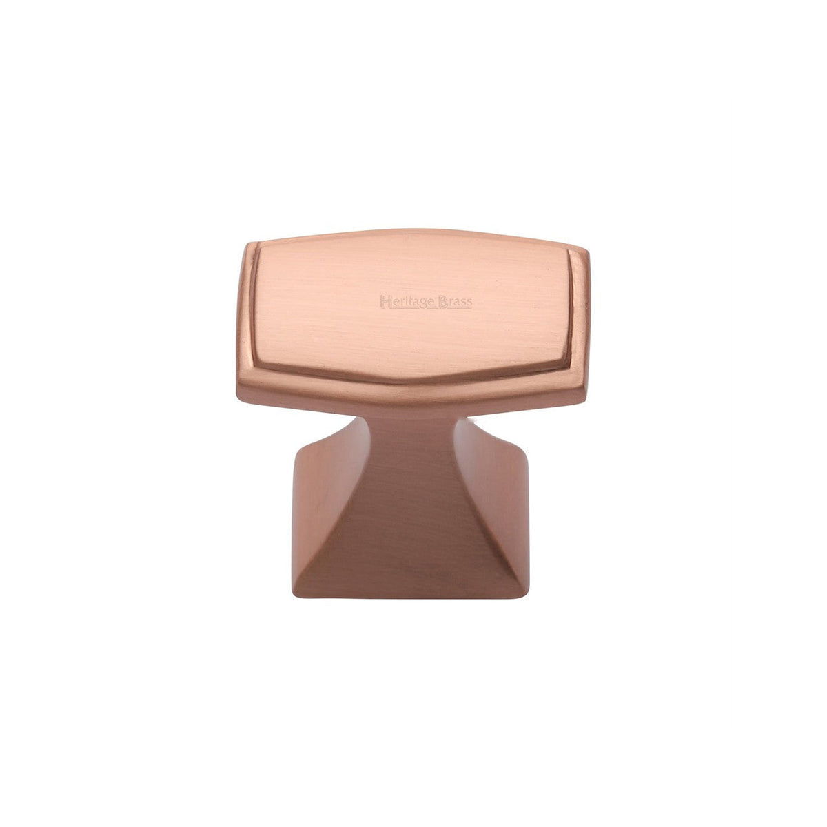 Deco Cabinet Knob by M Marcus - Heritage Brass