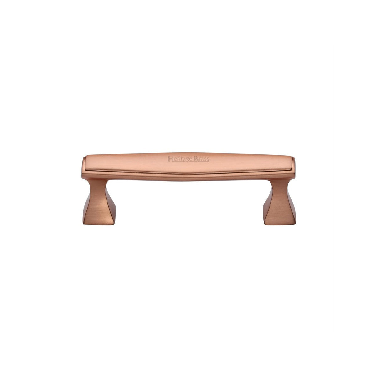 Deco Cabinet Pull Handle by M Marcus - Heritage Brass