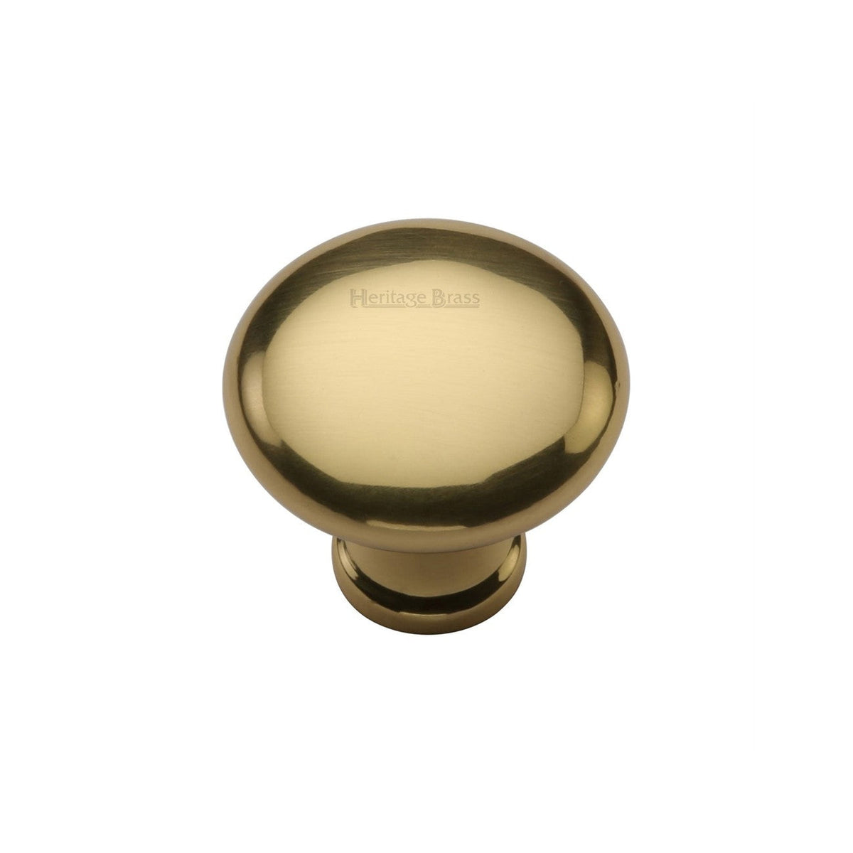 Victorian Round Cabinet Knob by M Marcus - Heritage Brass