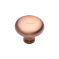 Victorian Round Cabinet Knob by M Marcus - Heritage Brass