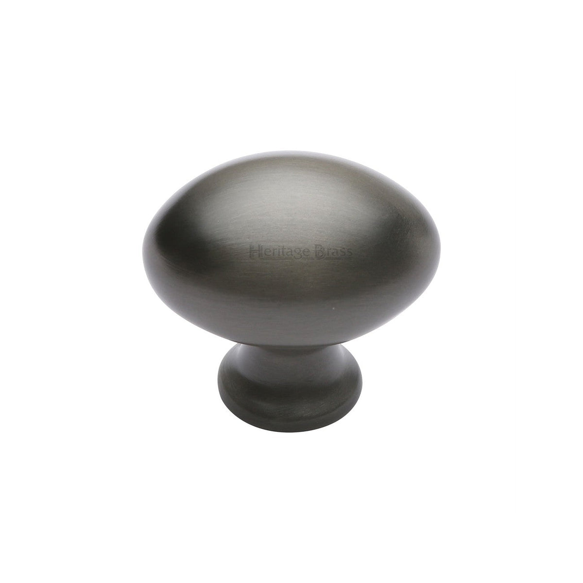 Victorian Oval Cabinet Knob by M Marcus - Heritage Brass
