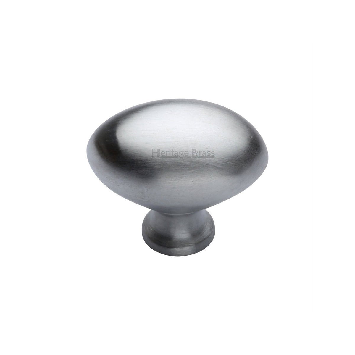 Victorian Oval Cabinet Knob by M Marcus - Heritage Brass