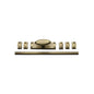 Espagnolette Bolt - Antique Brass