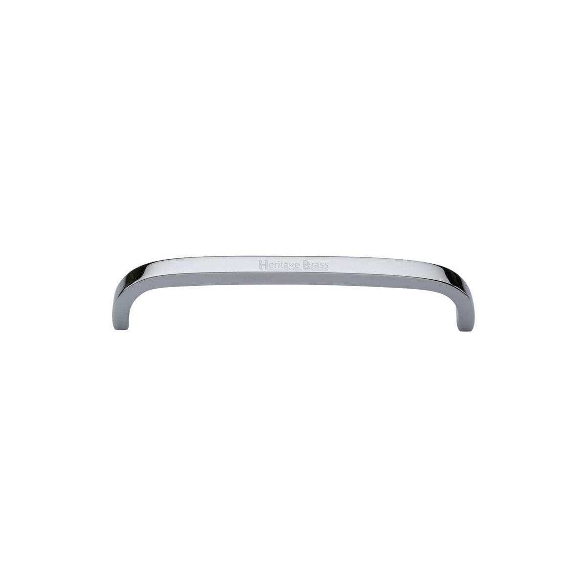 Curved D Shaped Cabinet Pull Handle by M Marcus - Heritage Brass