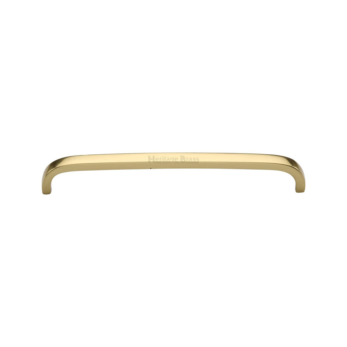 Curved D Shaped Cabinet Pull Handle by M Marcus - Heritage Brass