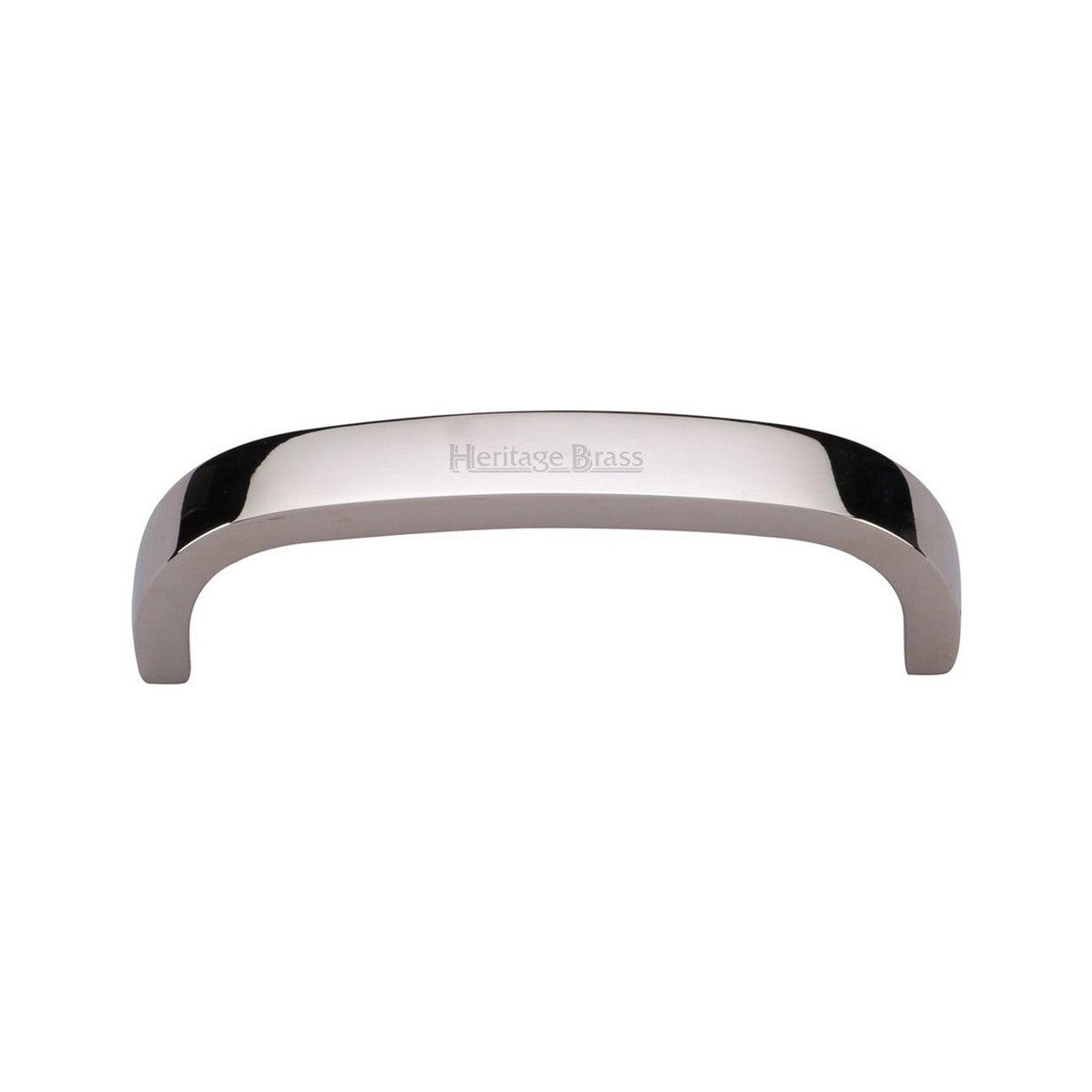 Curved D Shaped Cabinet Pull Handle by M Marcus - Heritage Brass
